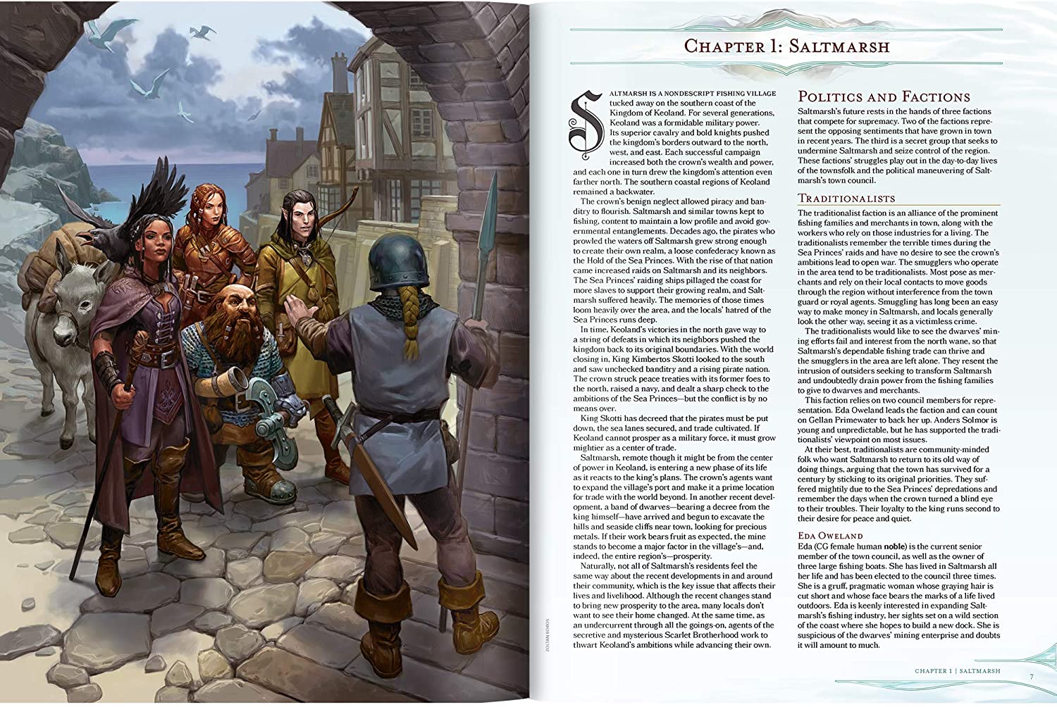 Dungeons Dragons Ghosts Of Saltmarsh Spelj Tten