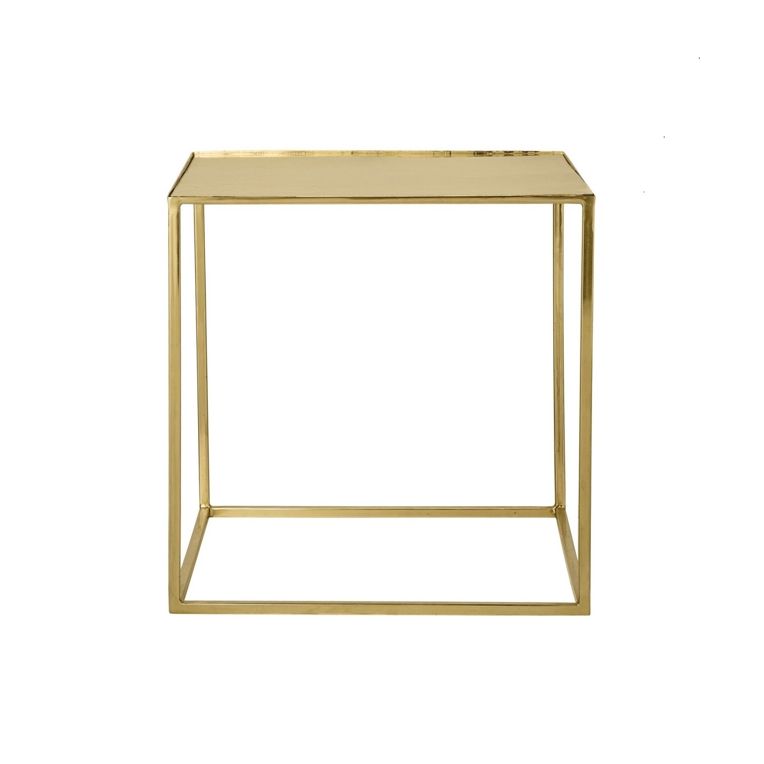 Soffbord CUBE Guld Spegelglas Bloomingville Solhem Inredning