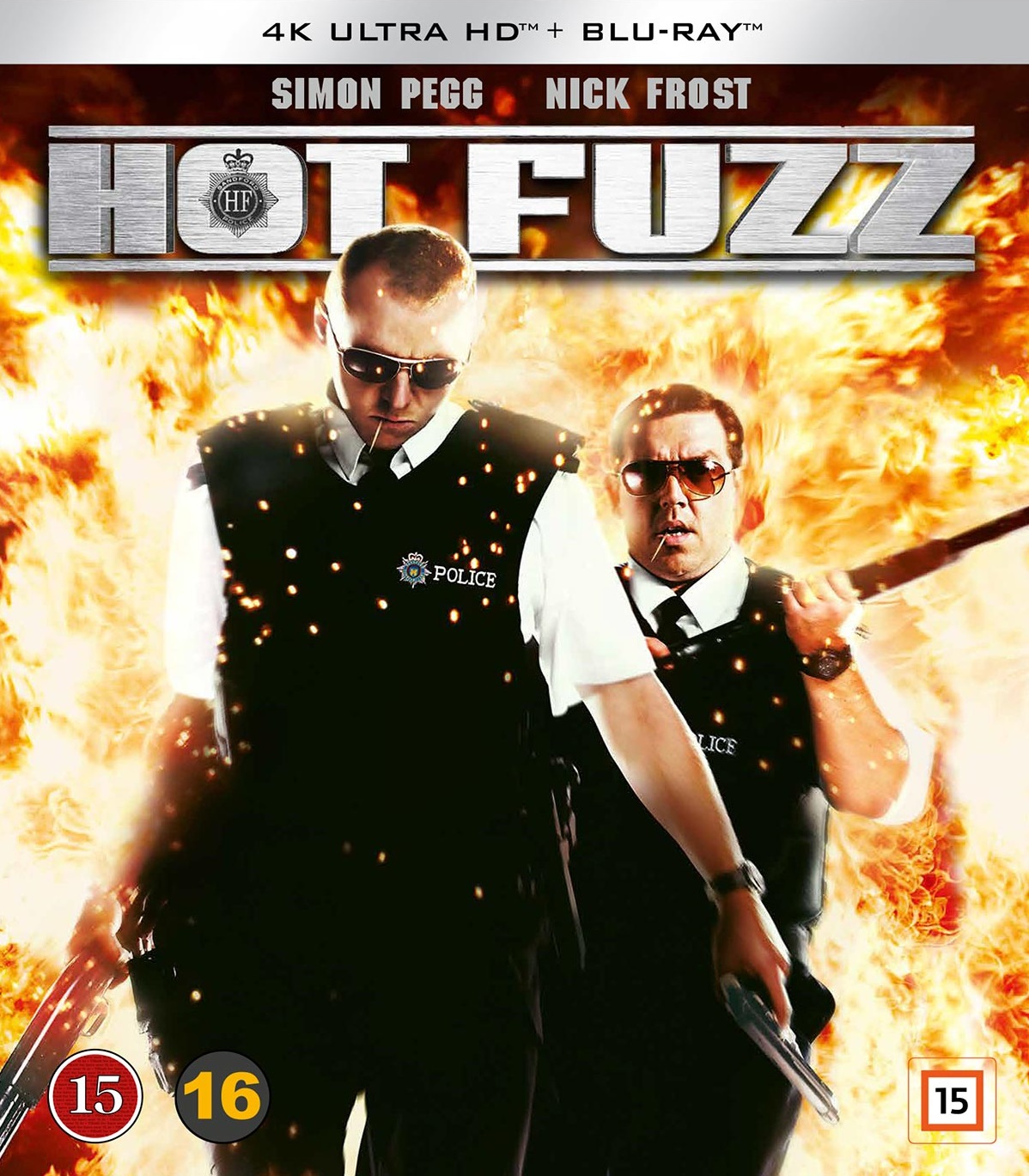 Hot Fuzz 4K Ultra HD Blu Ray Kvarnvideo Se