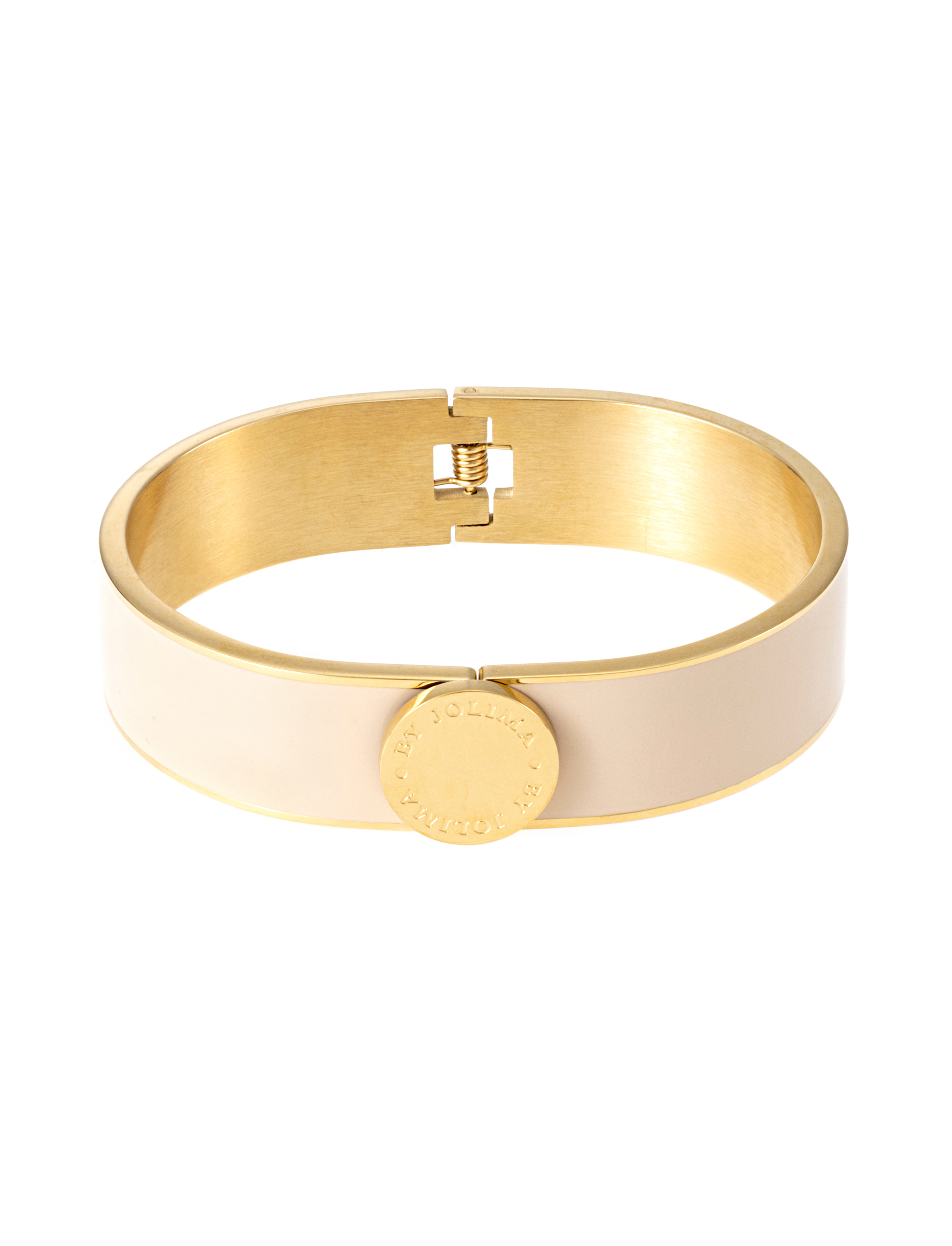 Barcelona Bangle Nude Gold By Jolima