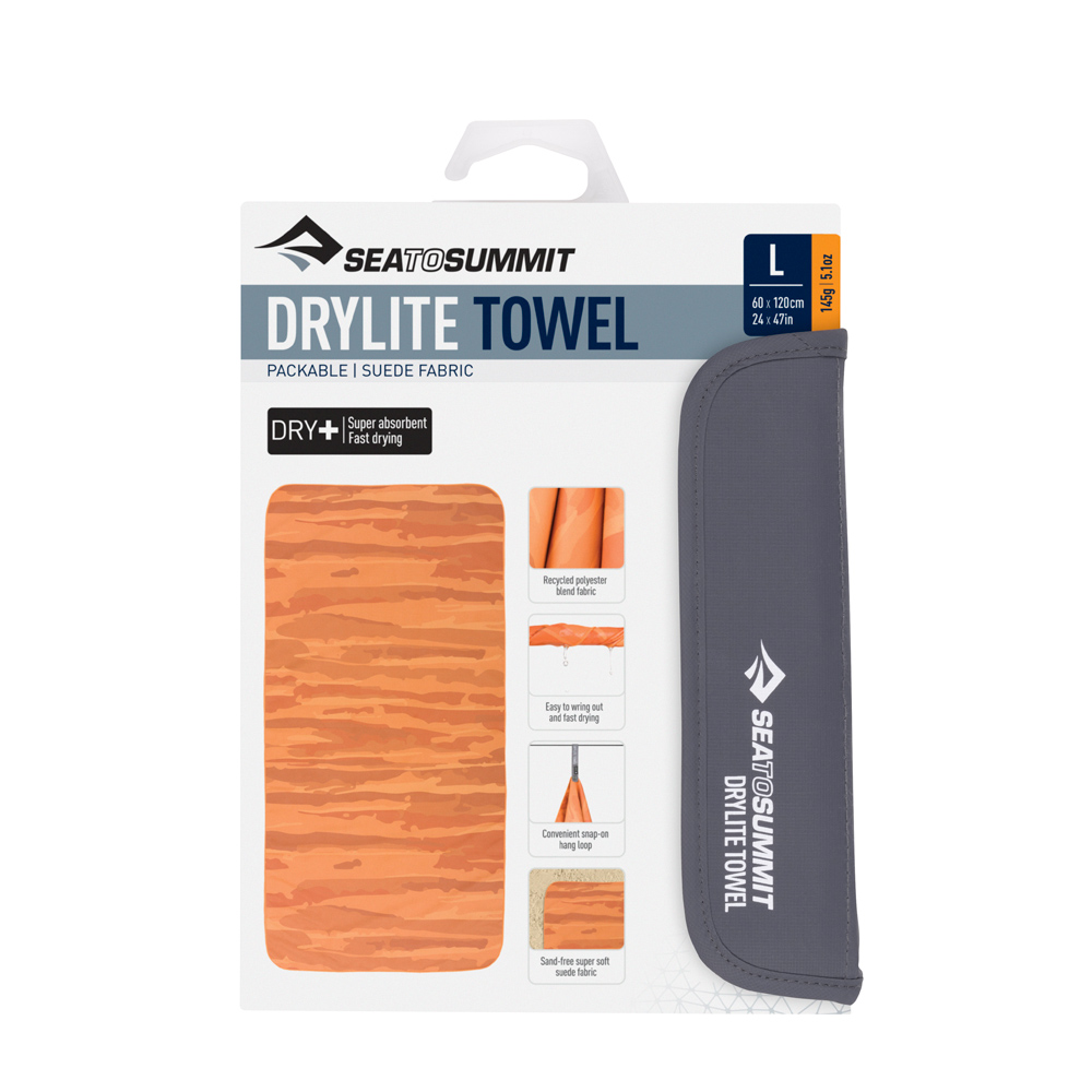 Resehandduk Sea To Summit Drylite Towel Dry Large Flera F Rger