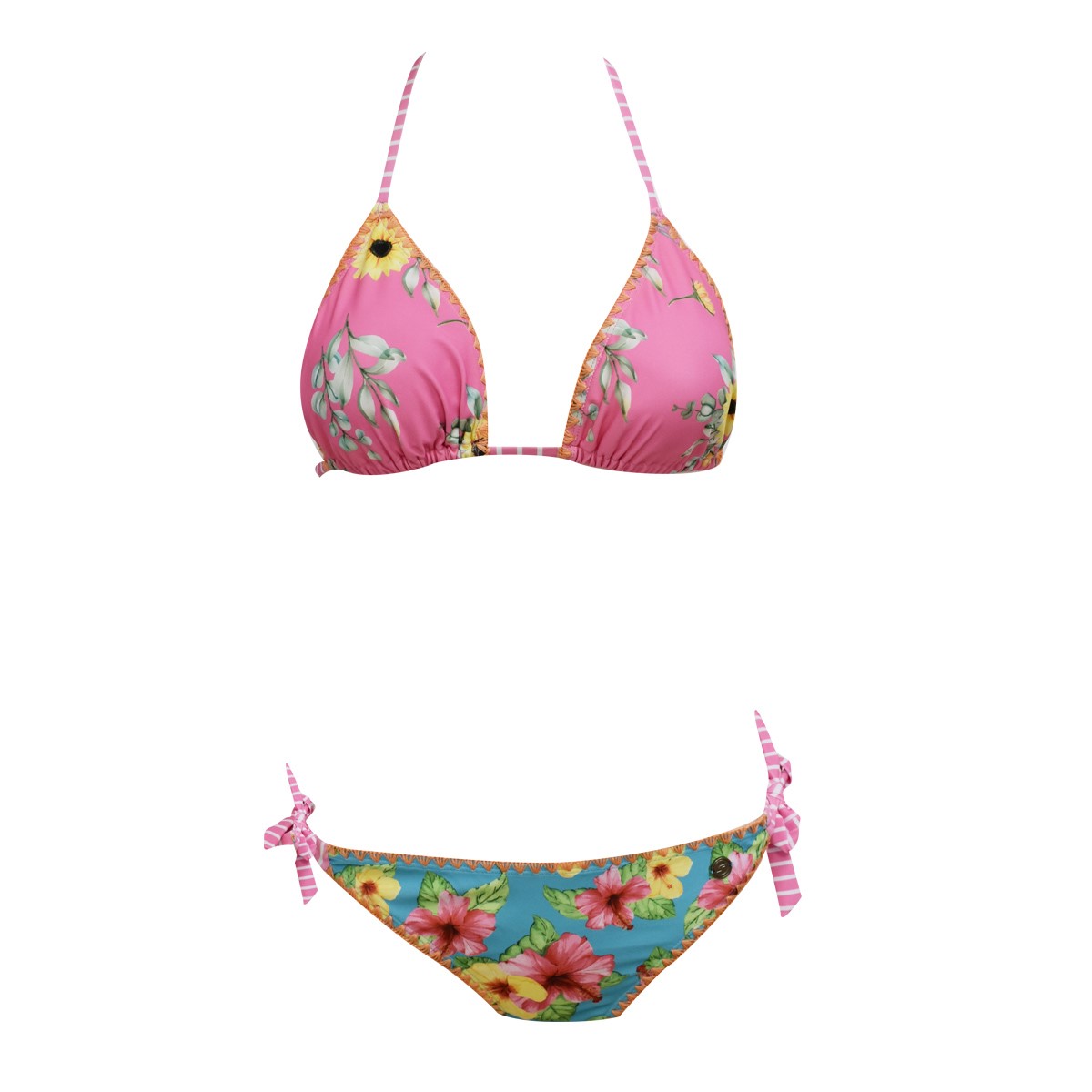 Lane Bikini Knyt Beach Sunflower Vadderad Kupa Ras