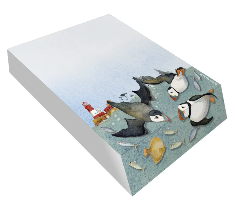 Slantpads Diving Puffins Lighthouse Interi R