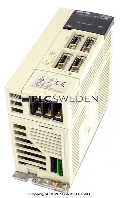 Mitsubishi MR-J2-40C (MRJ240C) - Axdos AB | PLCSWEDEN | Automation