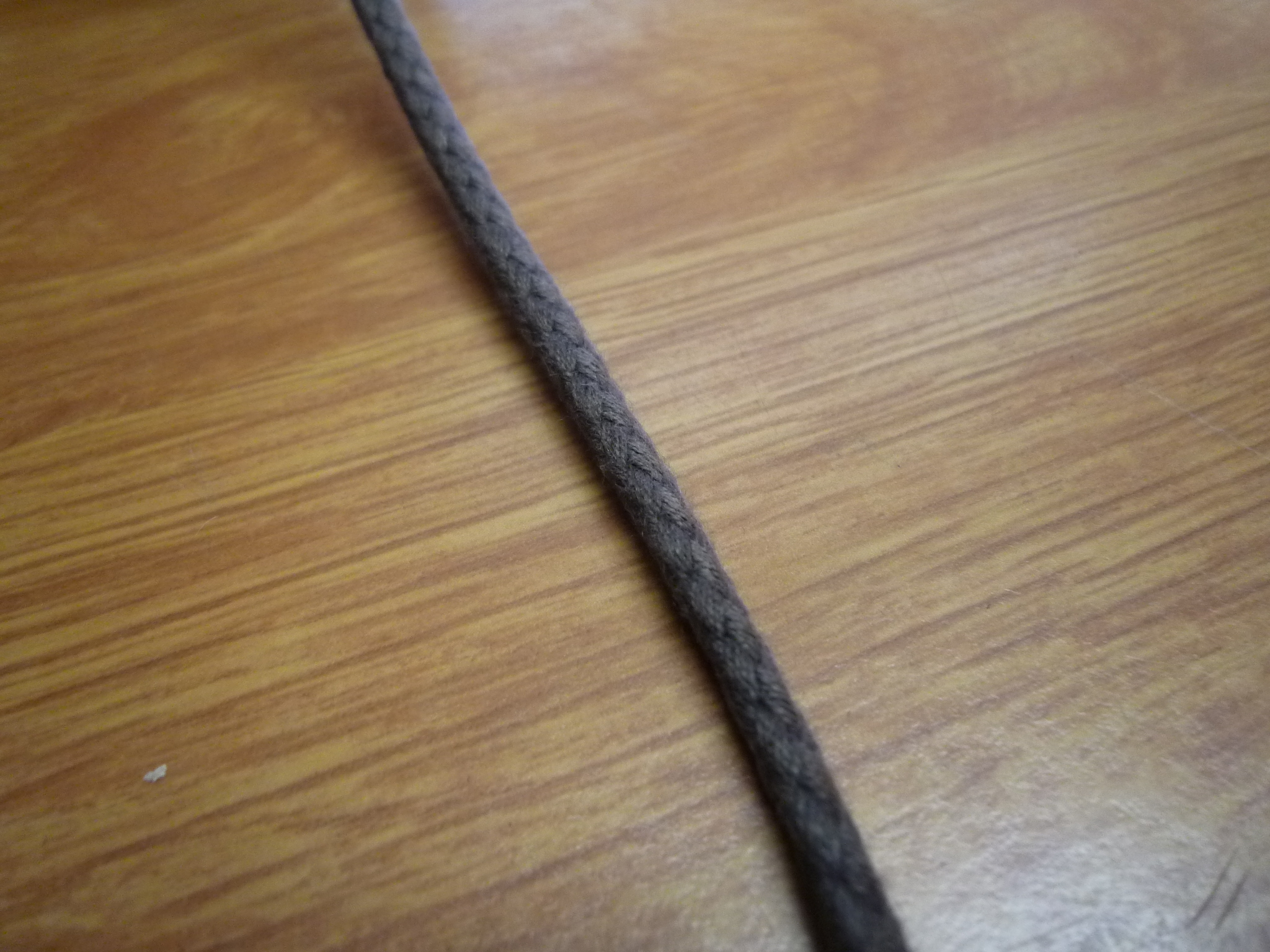 Bomull 4mm Brun
