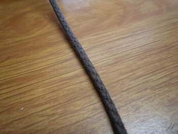 Bomull 4mm Brun