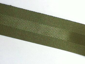 Polyester 25 mm fg olivgrön
