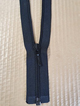 Blixtlås CFO-56 60 cm fg Svart med smäcker löpare