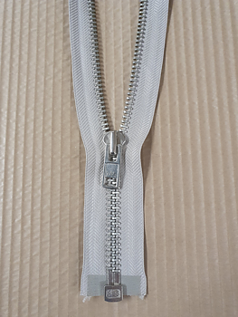 Blixtlås NO-10 50 cm fg Ljusgrå