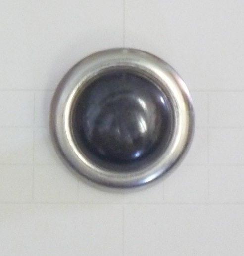 Metallknapp 1783 22mm silver/oxid