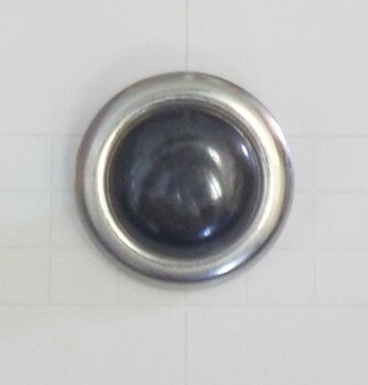 Metallknapp 1783 22mm silver/oxid