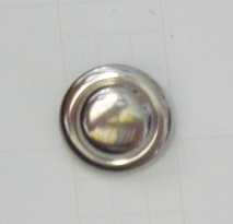 Metallknapp 1733 silver