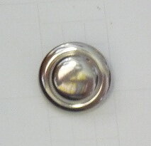 Metallknapp 1733 silver