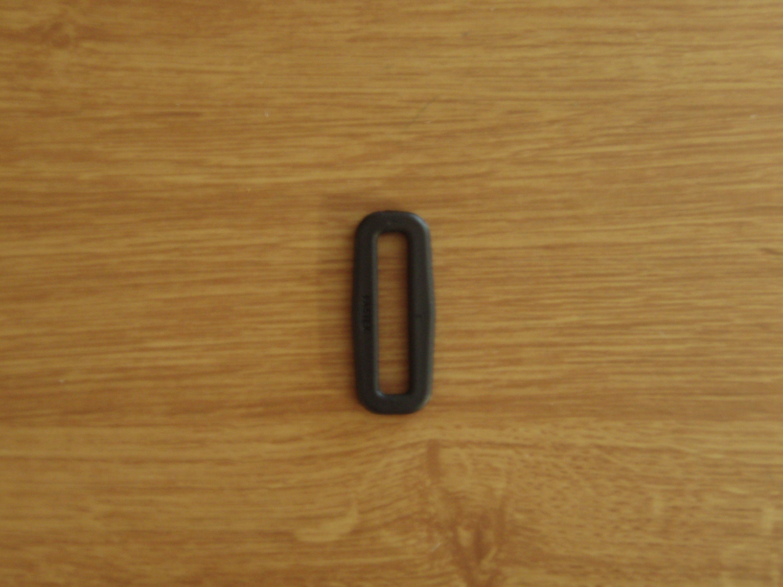 Fyrkantsring Svart 40mm