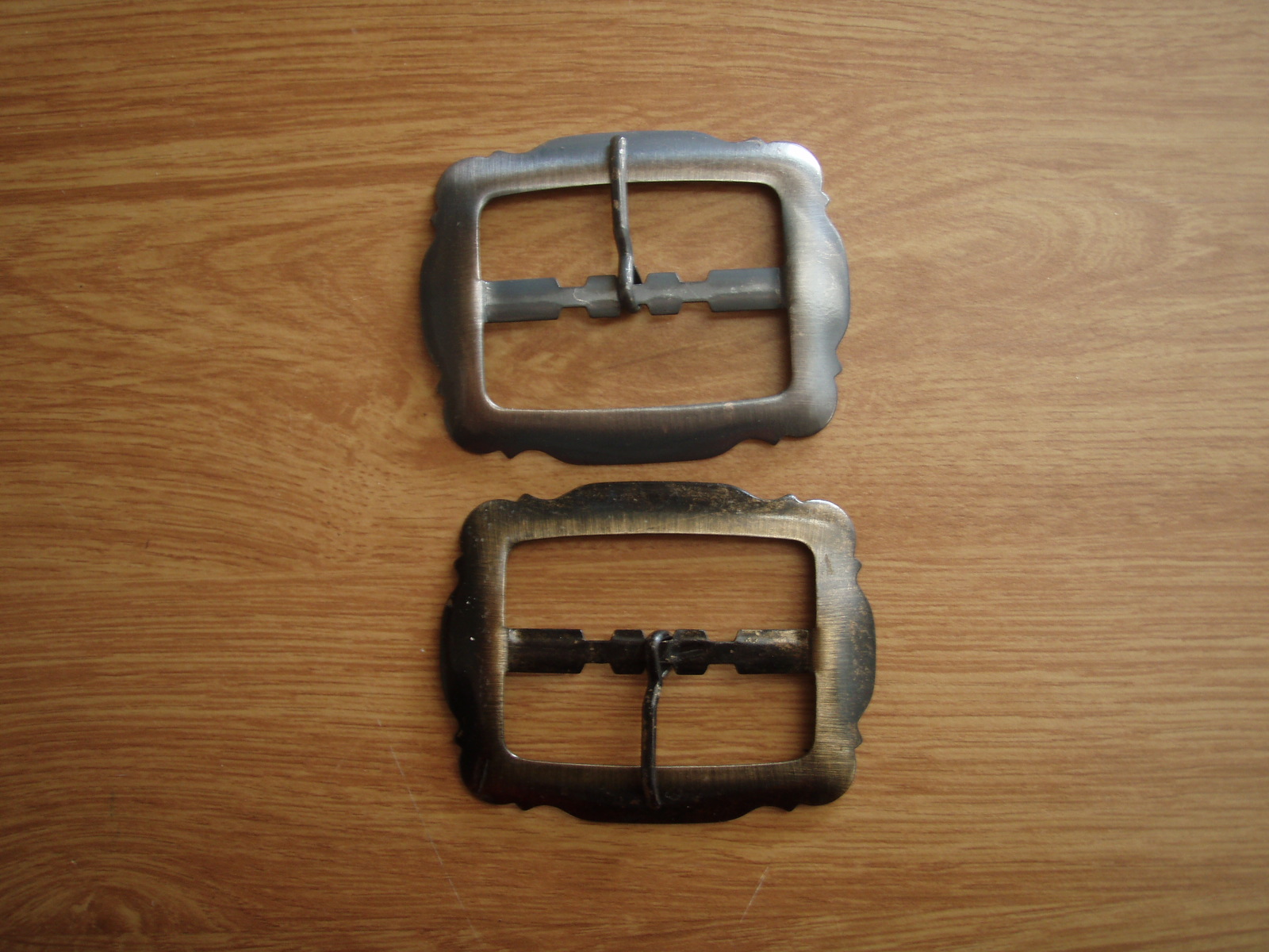 Metallspänne 50mm Antiksilverfärgad