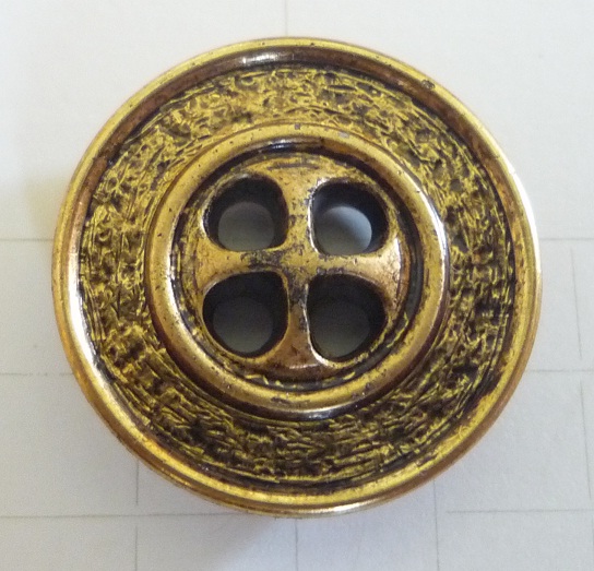 Knapp 97391 Guld 20,5mm