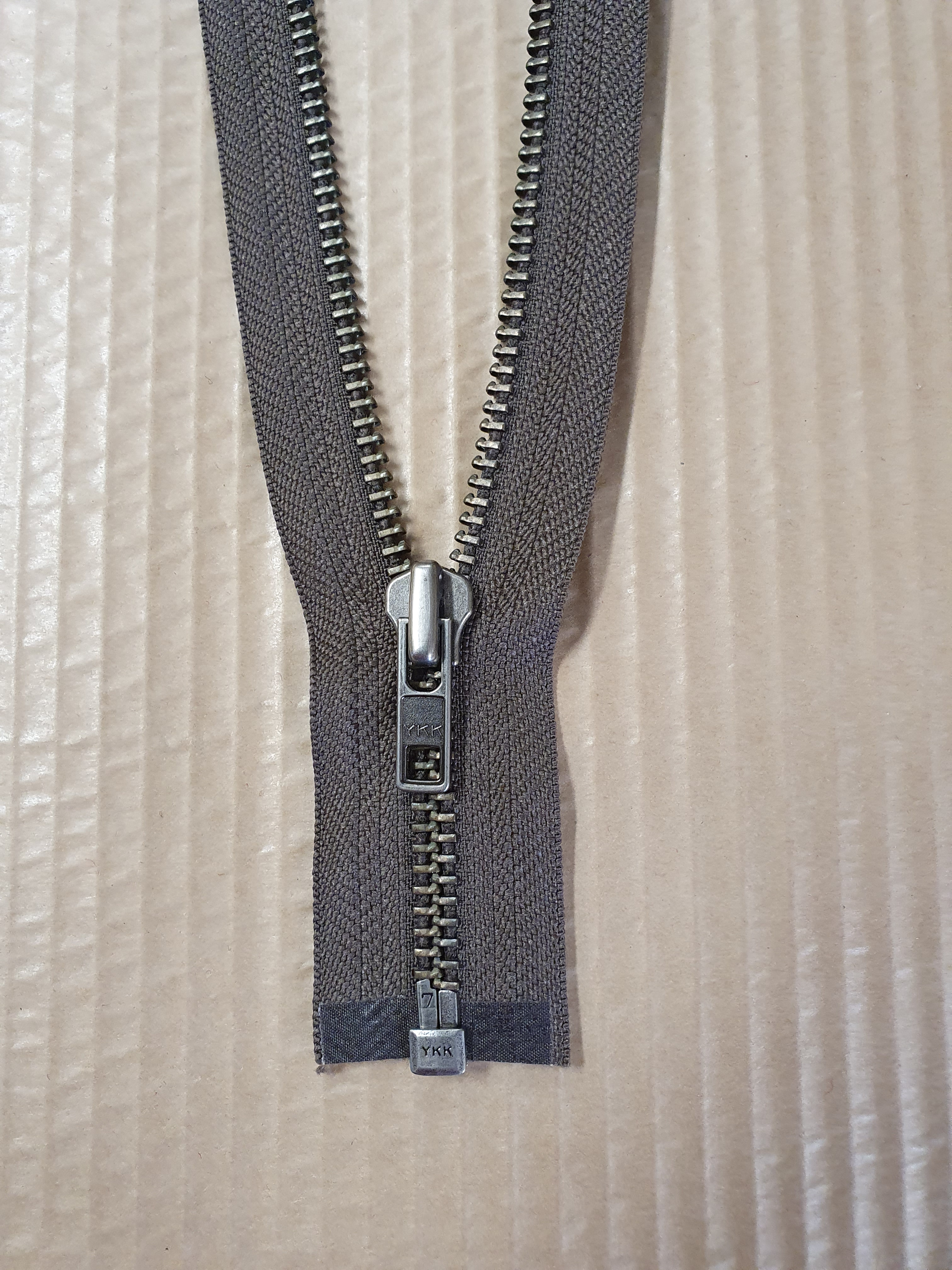 Blixtlås ANO-70 60cm Fg Mellanbrun