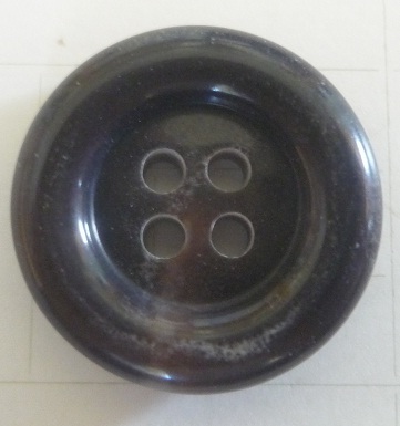 Knapp 4-håls 5720 20,5mm Brunmellerad