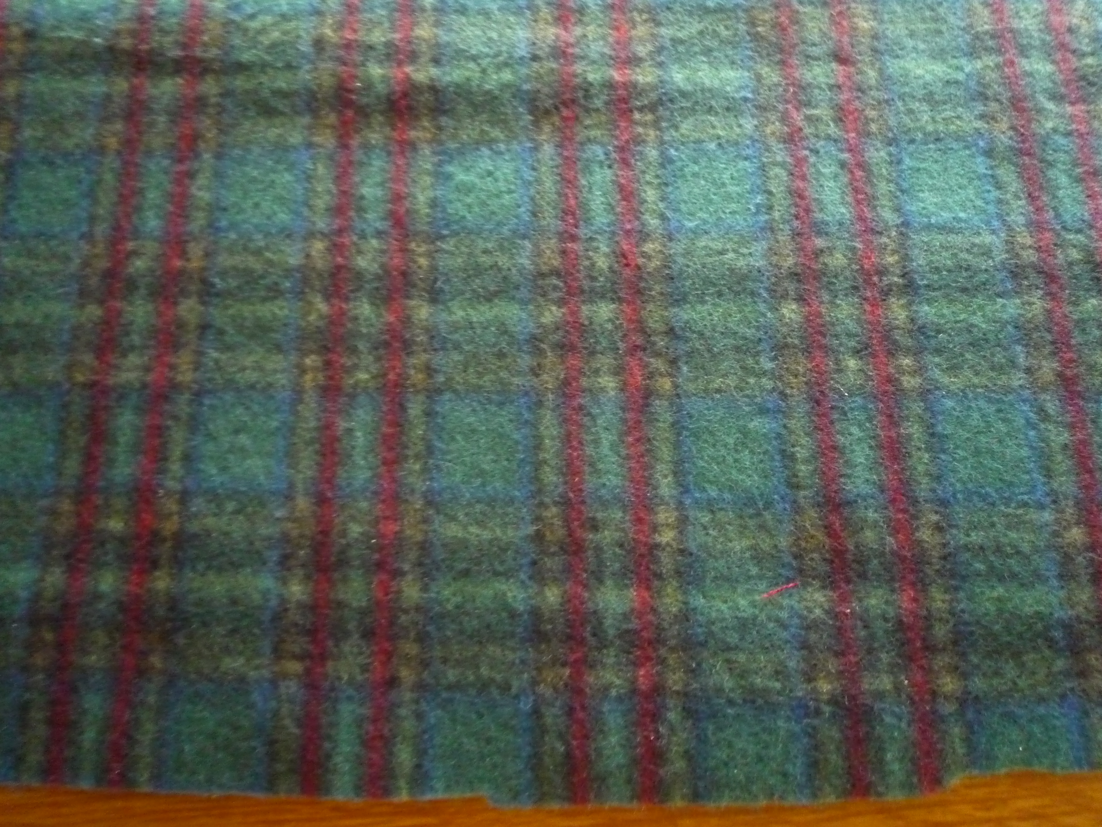 Microfleece Rutig