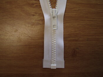 Blixtlås VFO-56 57.5cm Vit