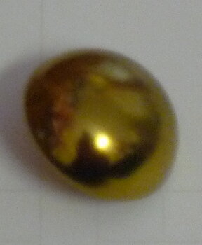 Kulknapp guldfärgad 16,5 mm