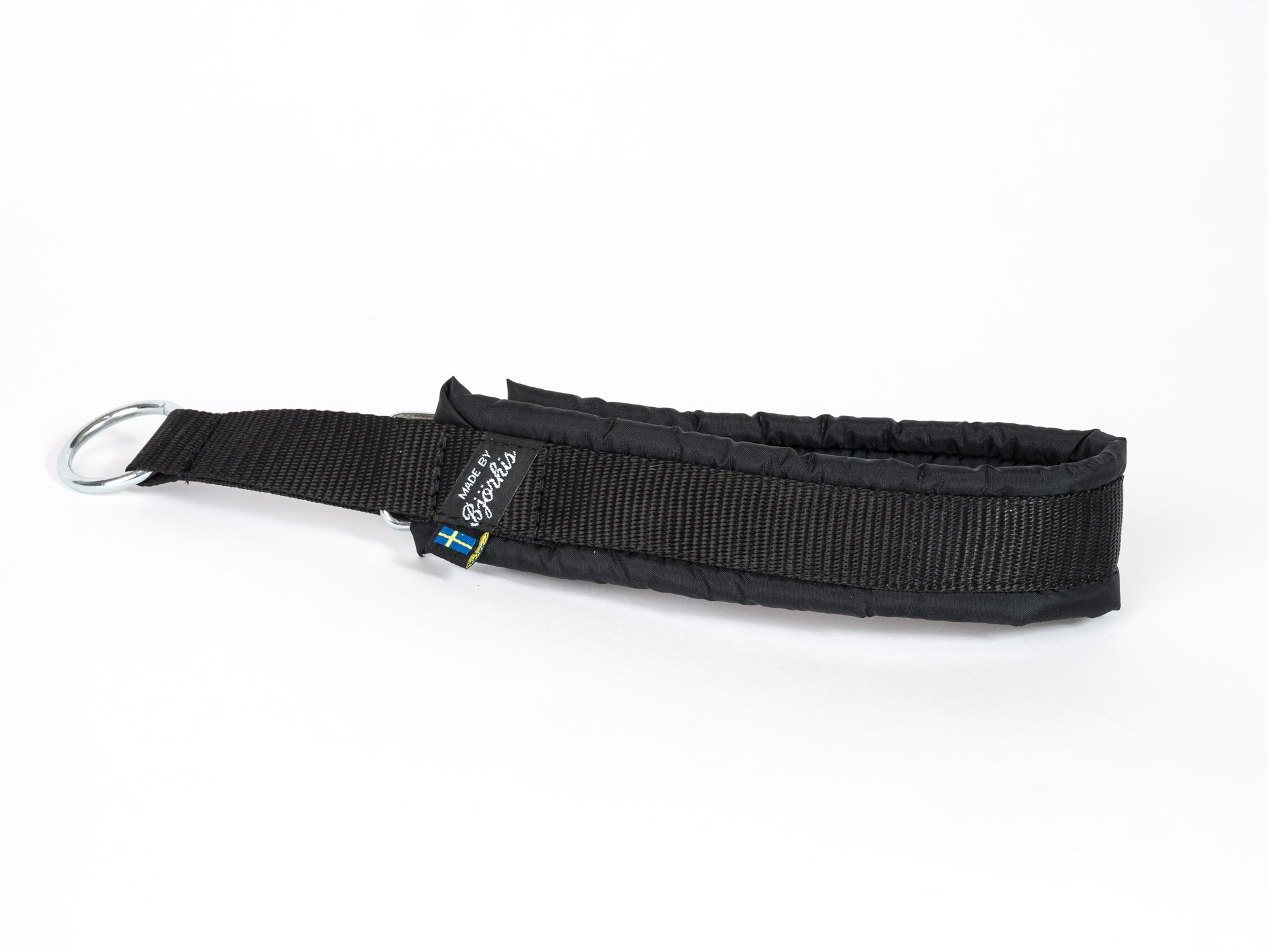 HALSBAND polstrad halvstryp, 25mm svart band - 3