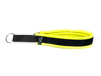 HALSBAND polstrad halvstryp, 25mm svart band