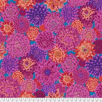 Philip Jacobs Dancing Dahlias Red