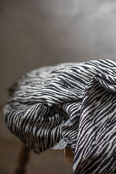 Bark Jacquard Ekologisk Black/Sand