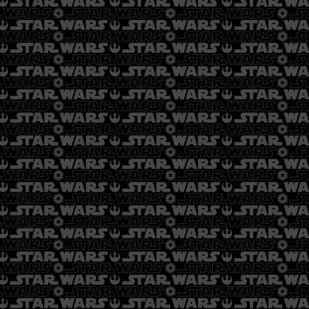 Star Wars Logo Svart
