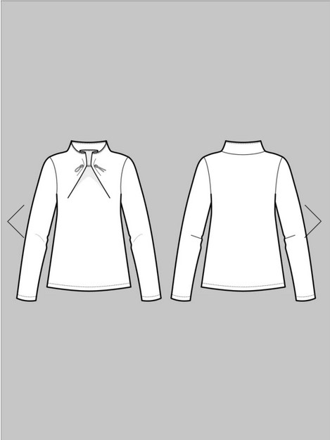 Elastic Tie Sweater XS - L - 5