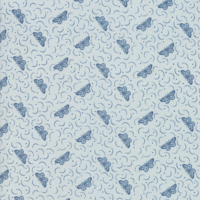 French General Le Beau Papillon Blue