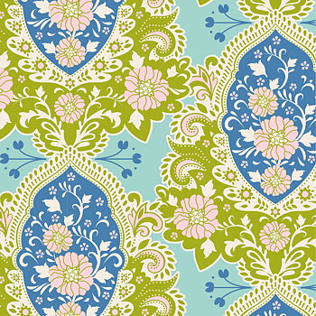Tilda Sunkiss Charlotte Blue 50 x 110 cm