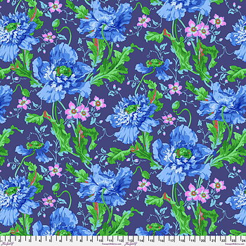 Kaffe Fassett Papaver Blå