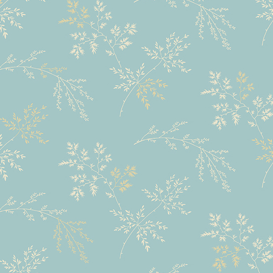 Blue Bird Sprigs Light Blue