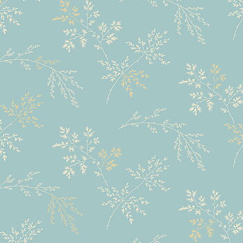 Blue Bird Sprigs Light Blue