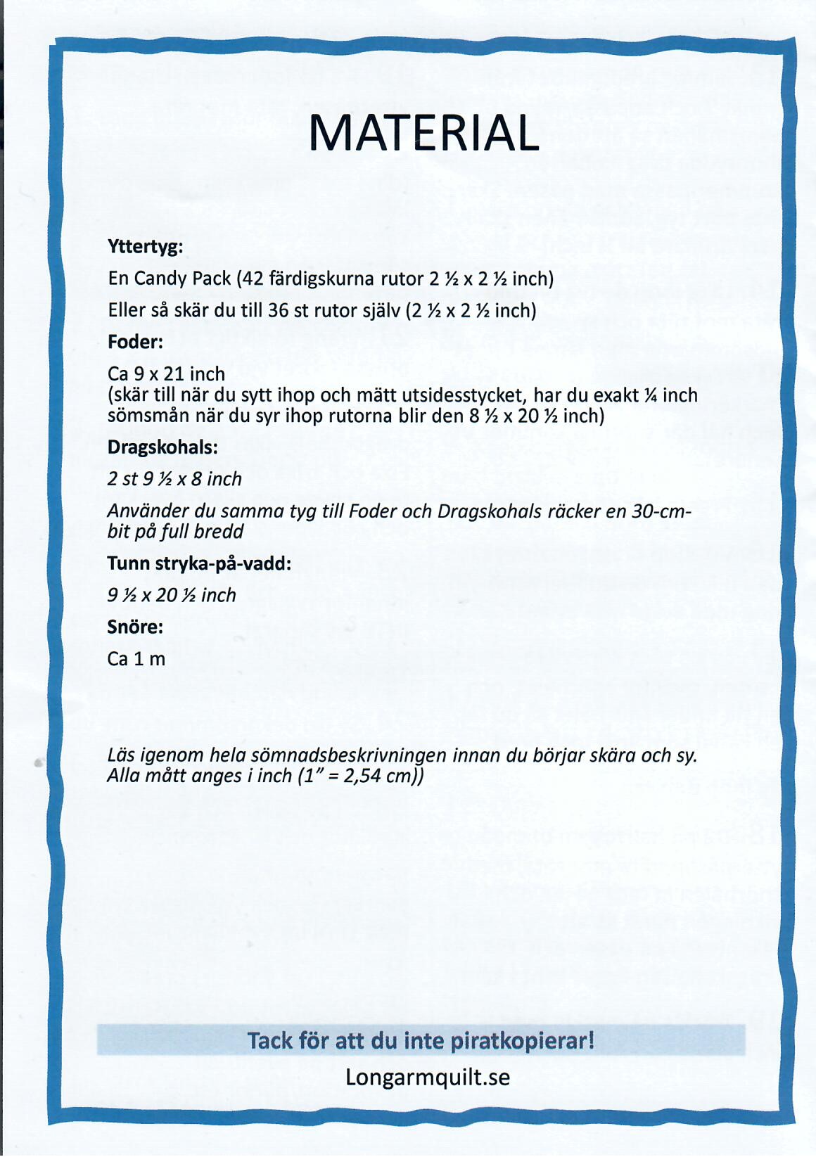 Candypåsar - 2