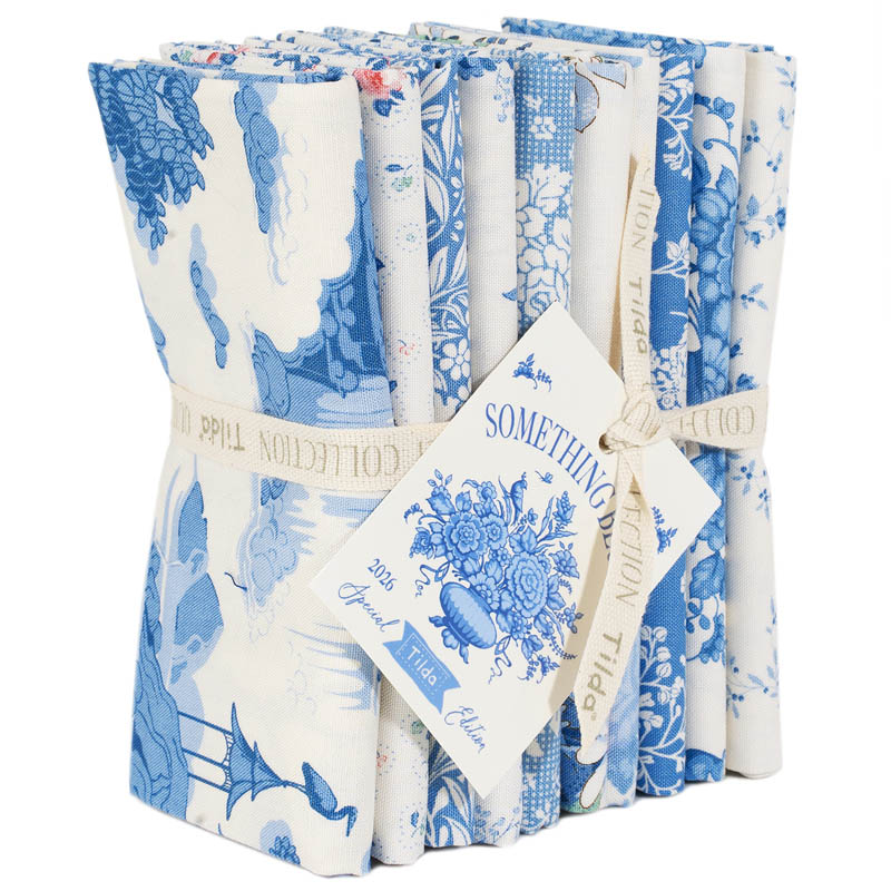 Tilda  Fat Quarter Something Blue Light