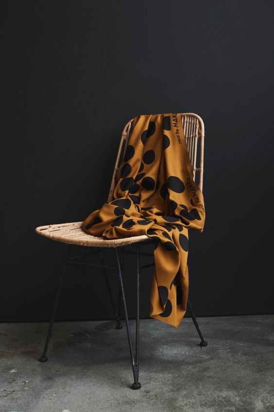 About A Dot Gold  EcoVero Viscose - 2