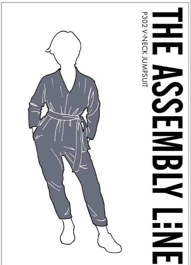 V-Neck Jumpsuit XS - L - 6