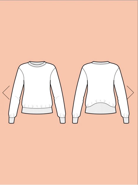High Cuff Sweater XS - L - 3