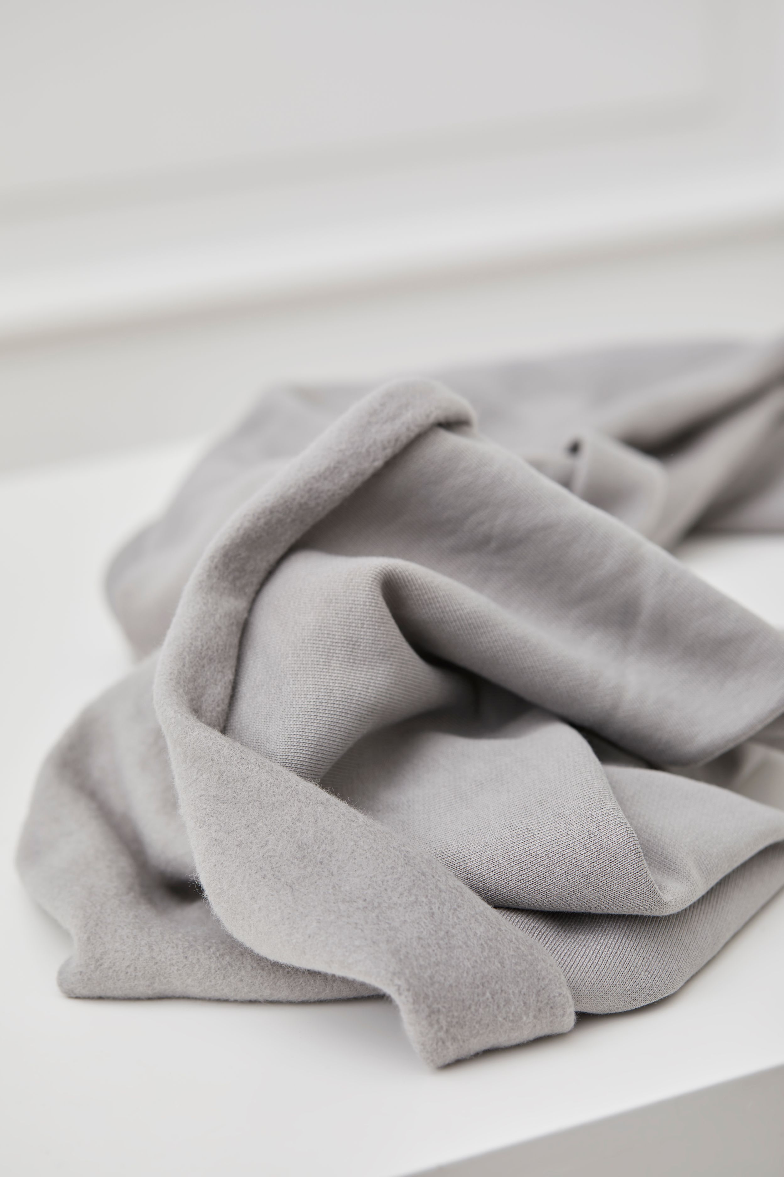 Brushed Sweat Ekologisk Stone - 2