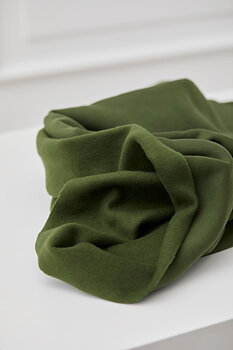 Brushed Sweat Ekologisk Green Khaki