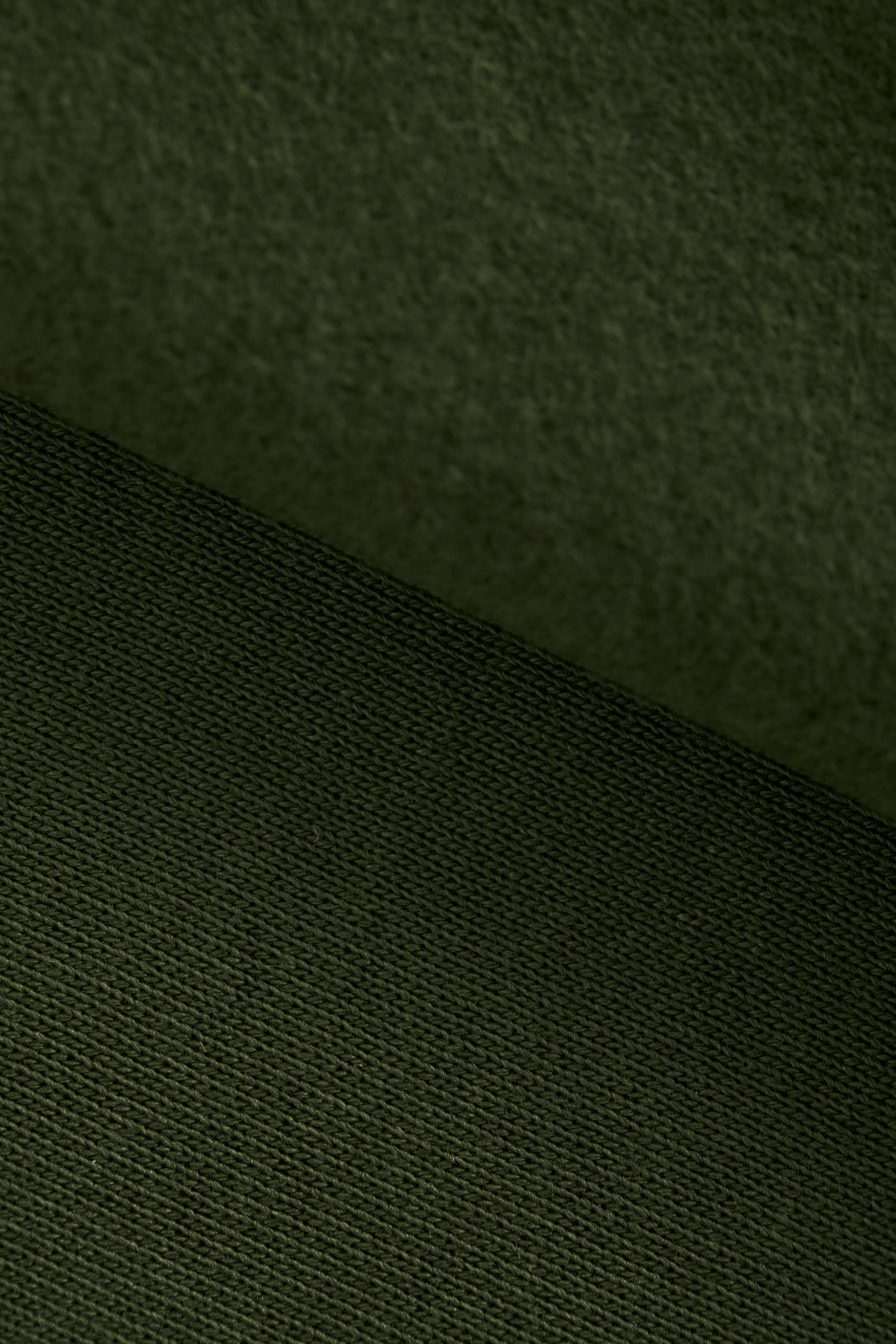 Brushed Sweat Ekologisk Green Khaki - 3