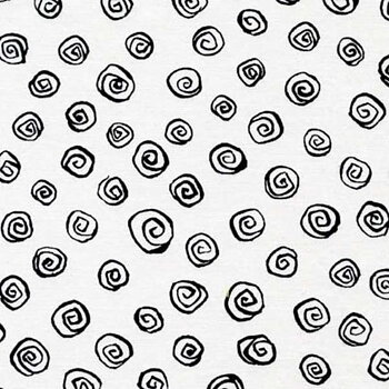 Vit Swirls  30 x 110 cm