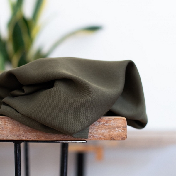 Smooth Drape Twill Kahki Tencel