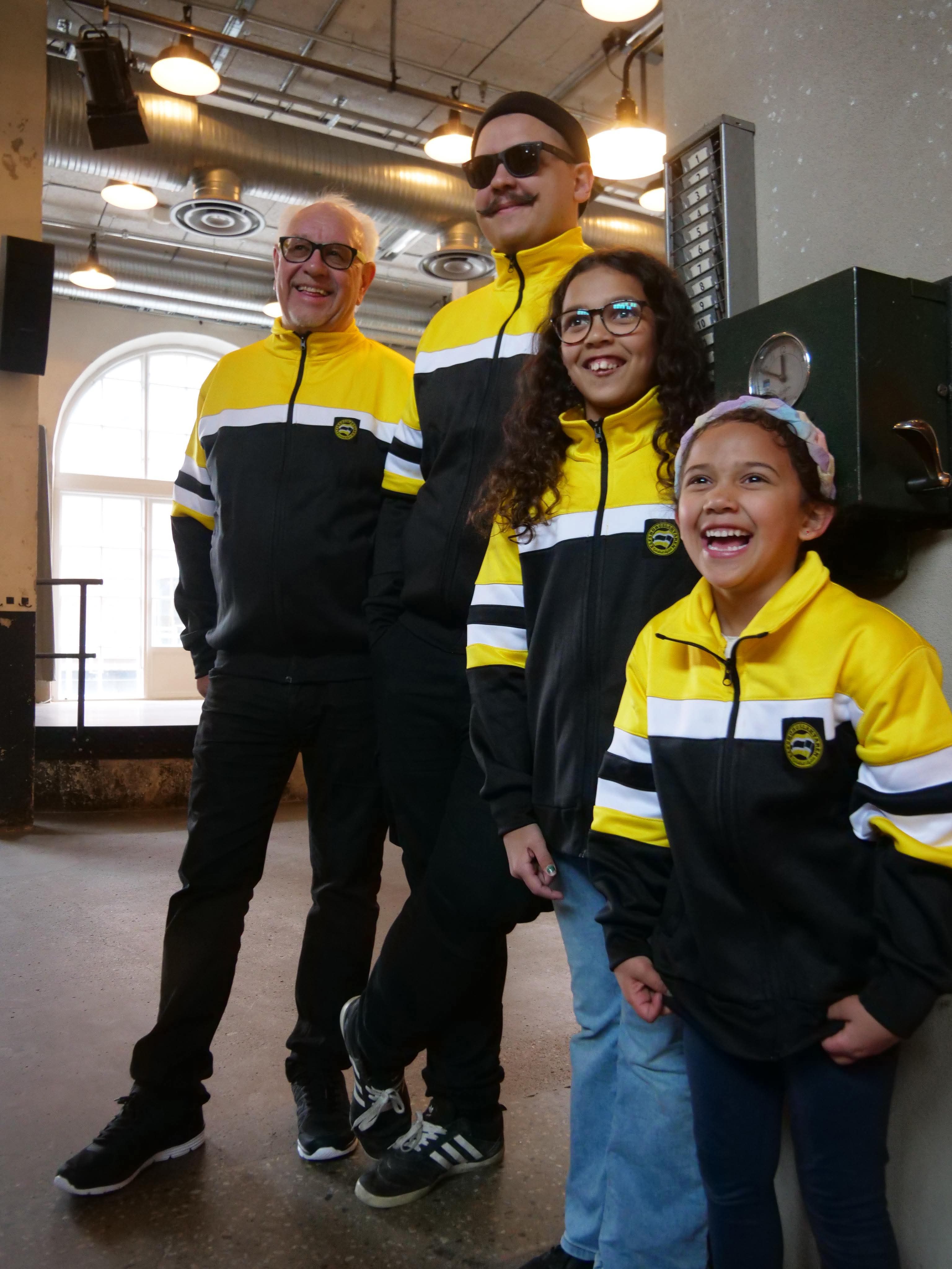 Elfsborgsläktaren tracktop - "fel" gula färg - 3