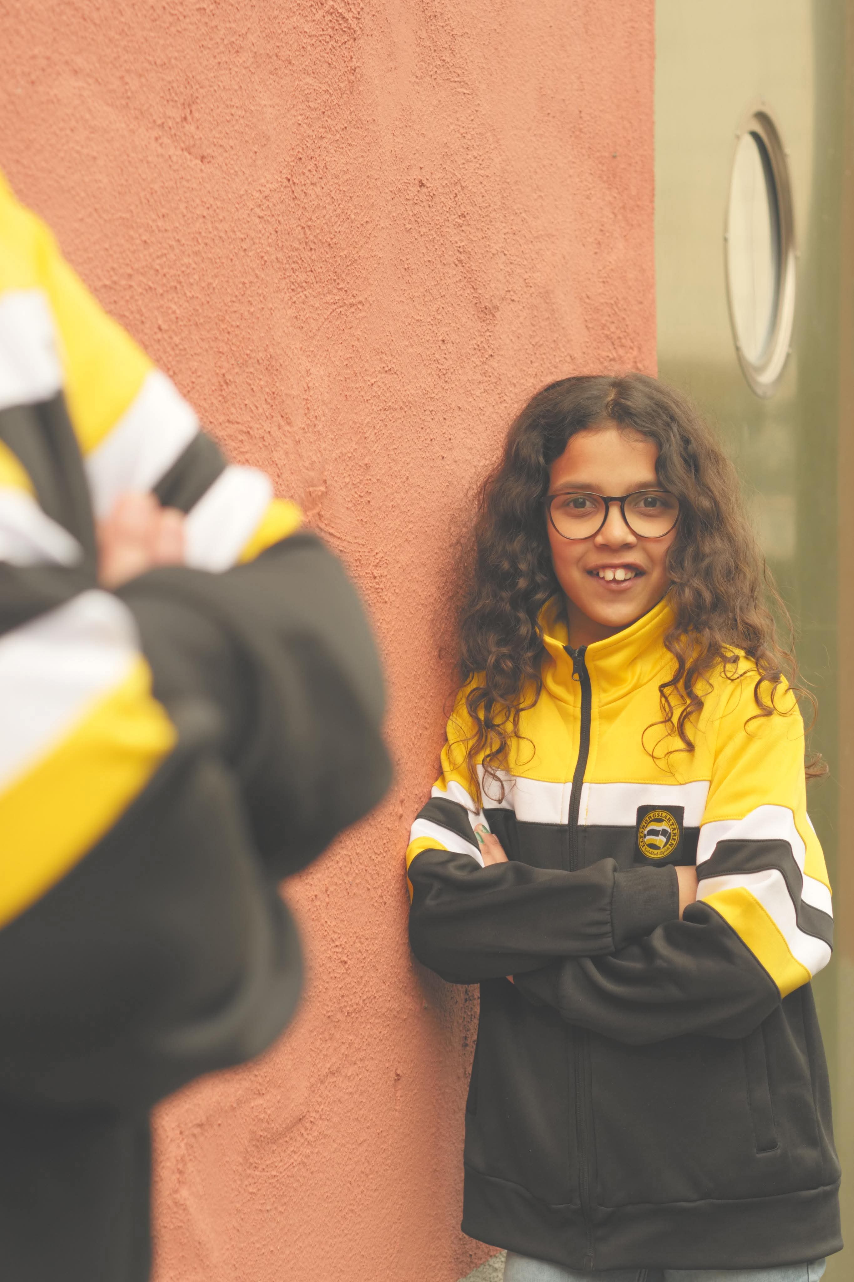 Elfsborgsläktaren tracktop - "fel" gula färg - 4