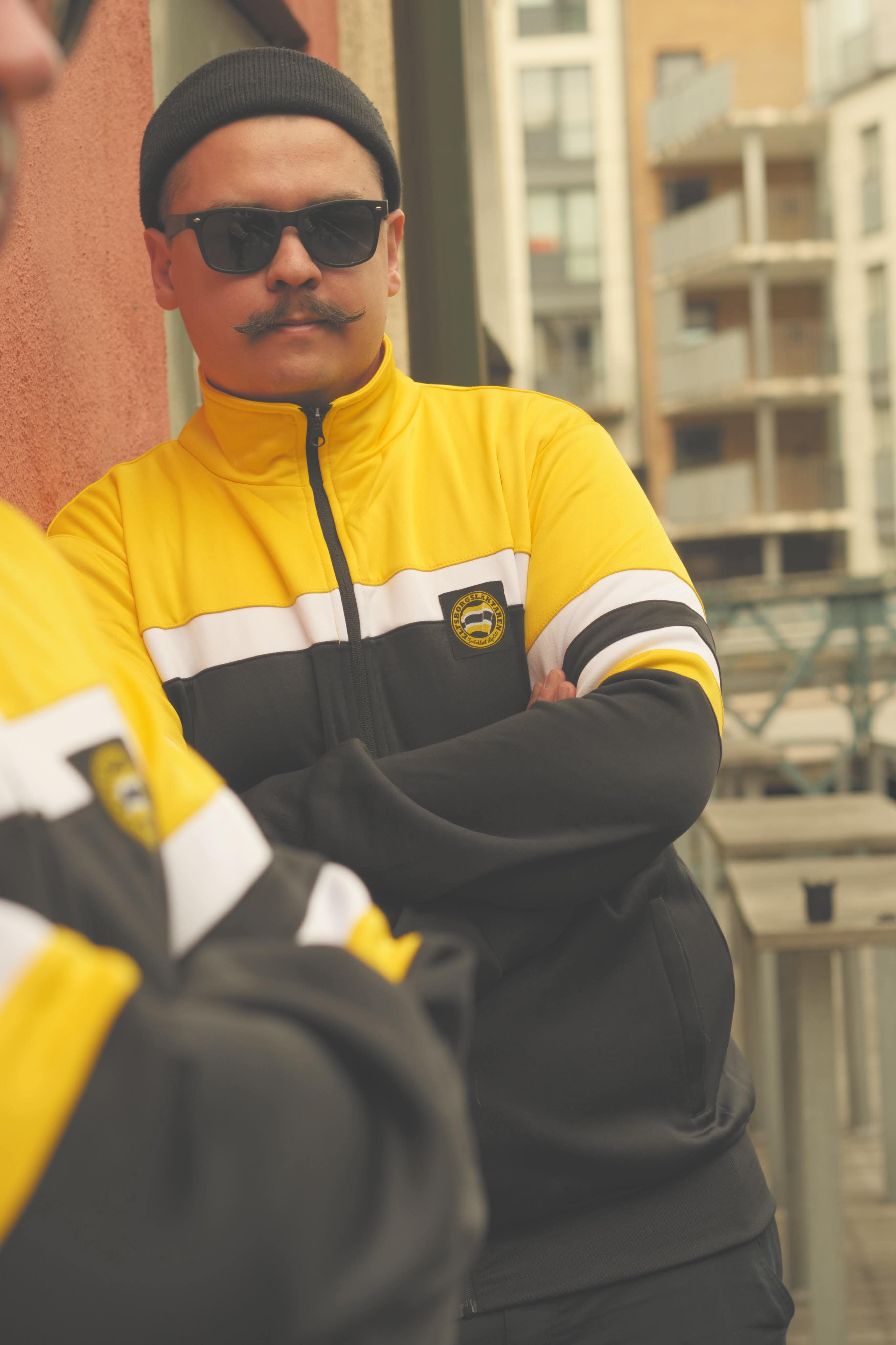 Elfsborgsläktaren tracktop - "fel" gula färg - 5