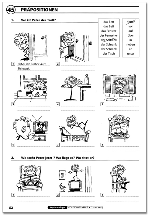 Wortschatzarbeit 1, photocopiables - 2
